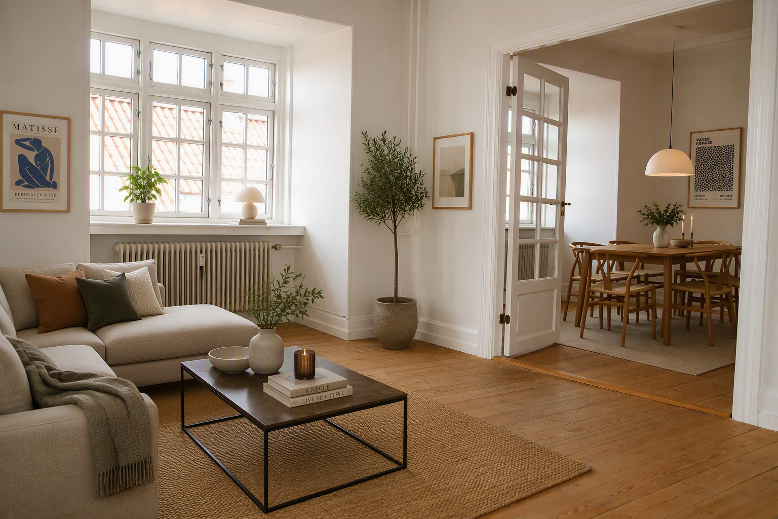 Visual presentation of the listing