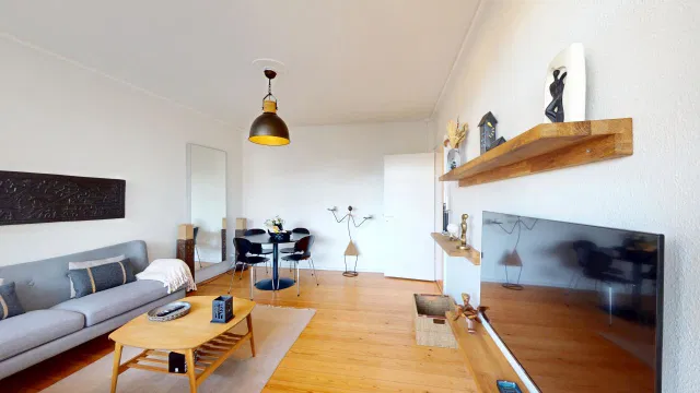 apartment Bright 3-Room Apartment with Balconies in Central Aalborg