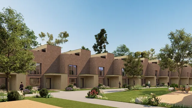 townhouse Rækkehus i 2 plan med privat tagterrasseTEGNET AF HENNING LARSEN ARKITEKTER