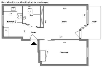 Visual presentation of the listing