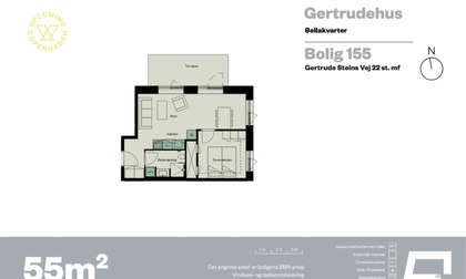 Visual presentation of the listing