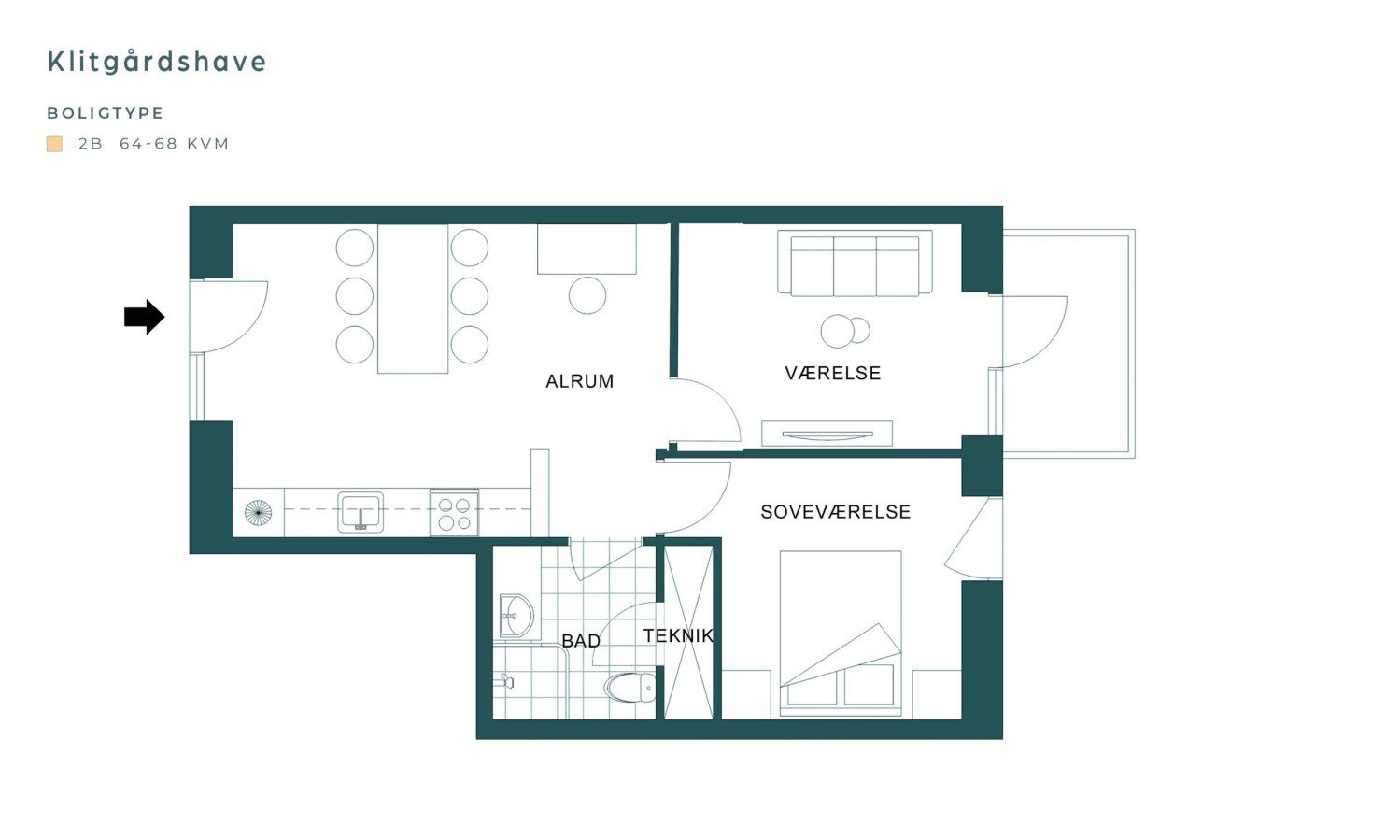 Visual presentation of the listing