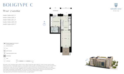 Visual presentation of the listing