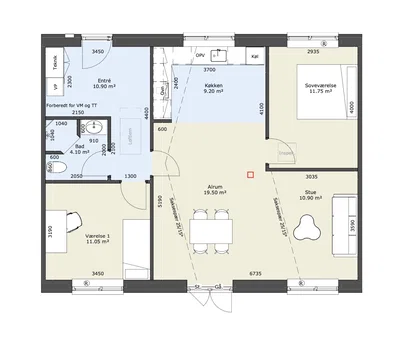 Energy-Efficient Three-Room Townhouse in Helsinge - Ammendrup Park, Helsinge - 1