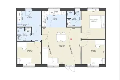 Visual presentation of the listing