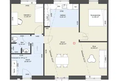 Visual presentation of the listing
