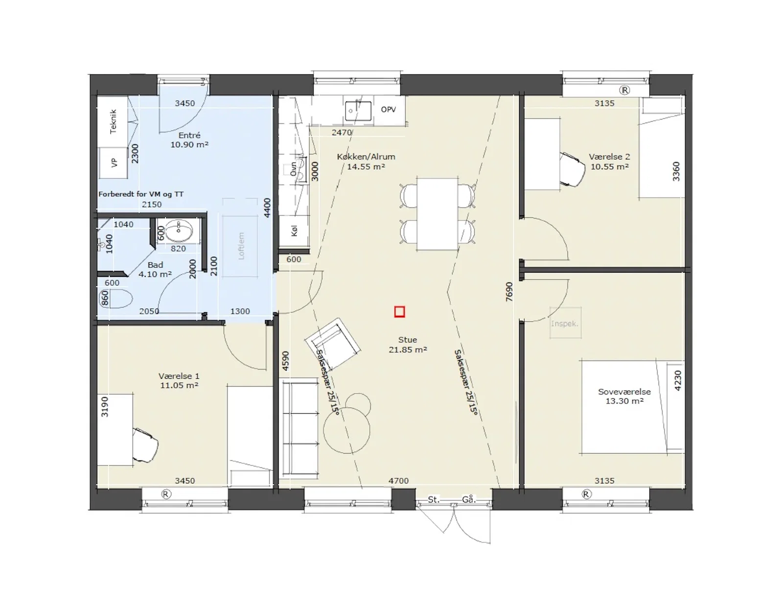 Visual presentation of the listing
