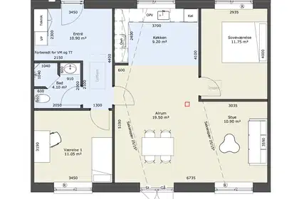 Visual presentation of the listing