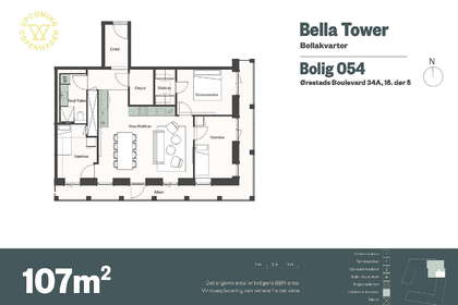 Visual presentation of the listing