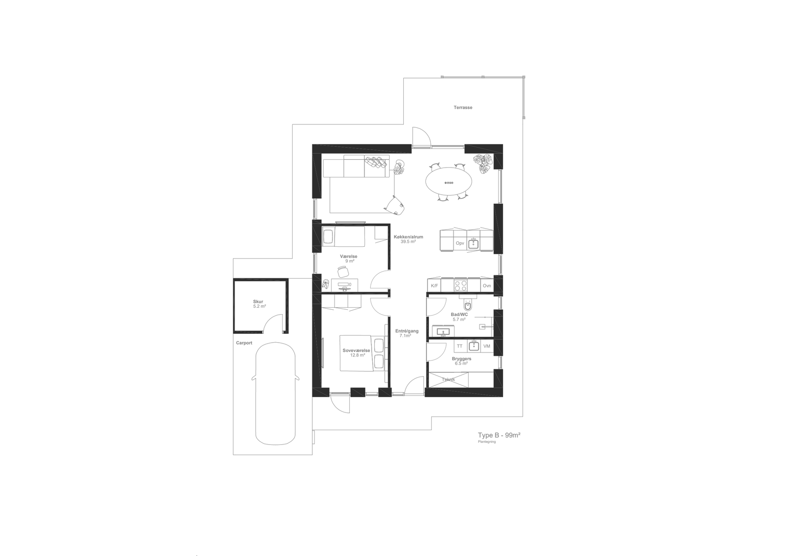 Visual presentation of the listing