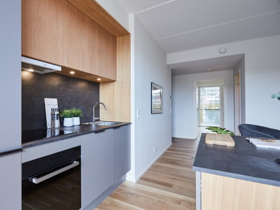 Moderne 3-værelses lejlighed med stor altan - Jens Baggesens Vej, Aarhus N - 1