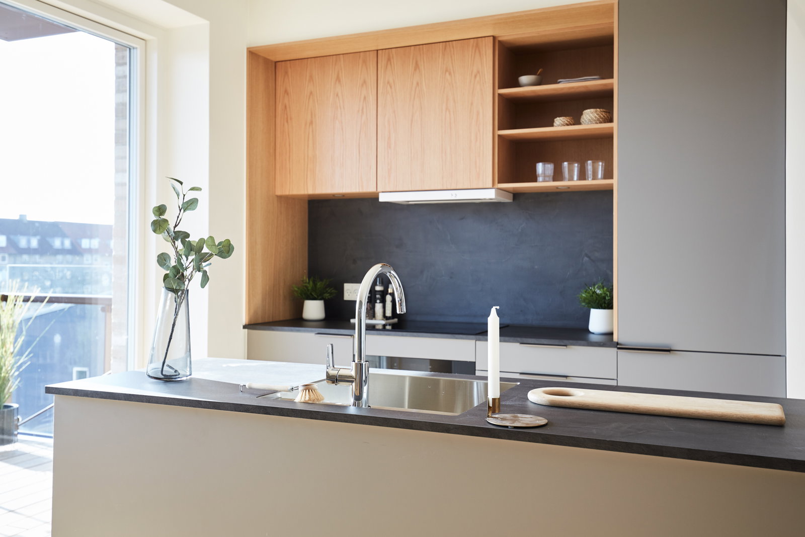 apartment Moderne 3-værelses lejlighed med stor altan