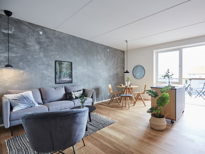 Velindrettet 3-værelses lejlighed med stor terrasse - Jens Baggesens Vej, Aarhus N - 1