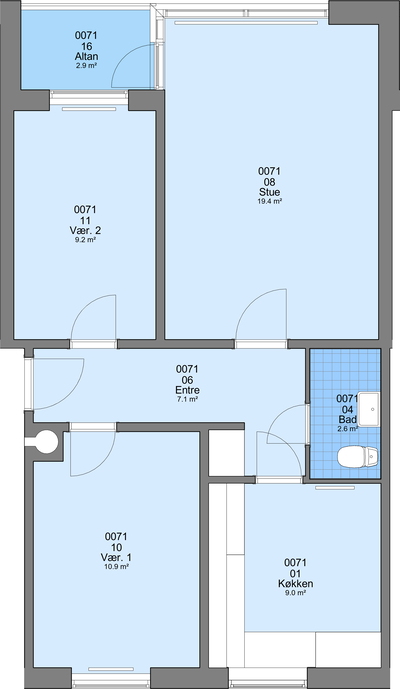 72 boliger centralt placeret i Ringkøbing - Kronager, Ringkøbing - 3