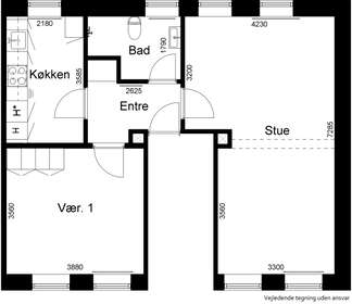 Visual presentation of the listing