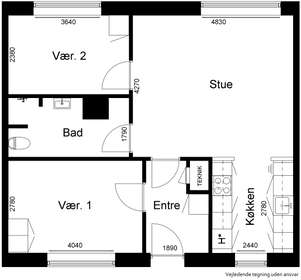 Visual presentation of the listing