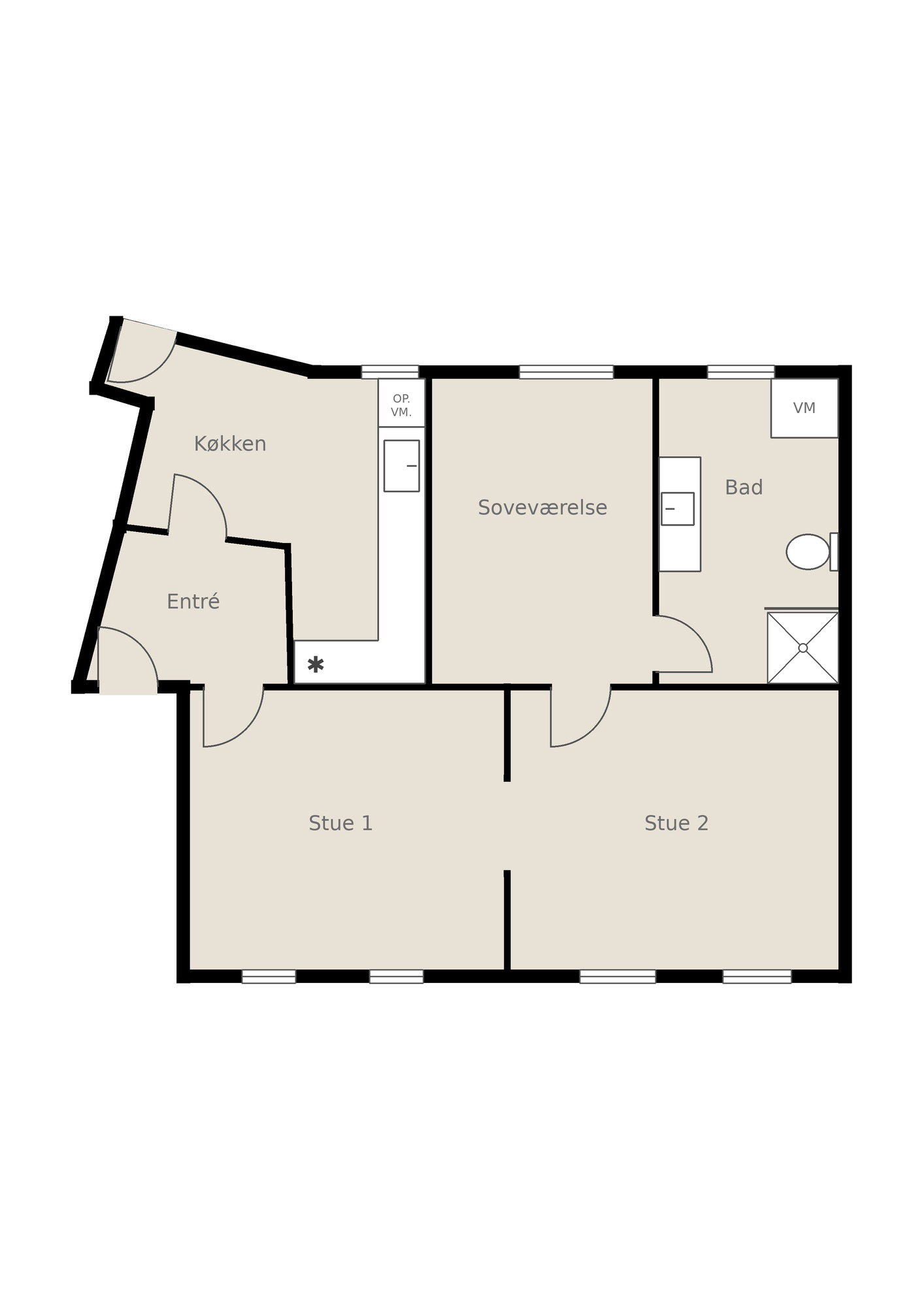 Visual presentation of the listing