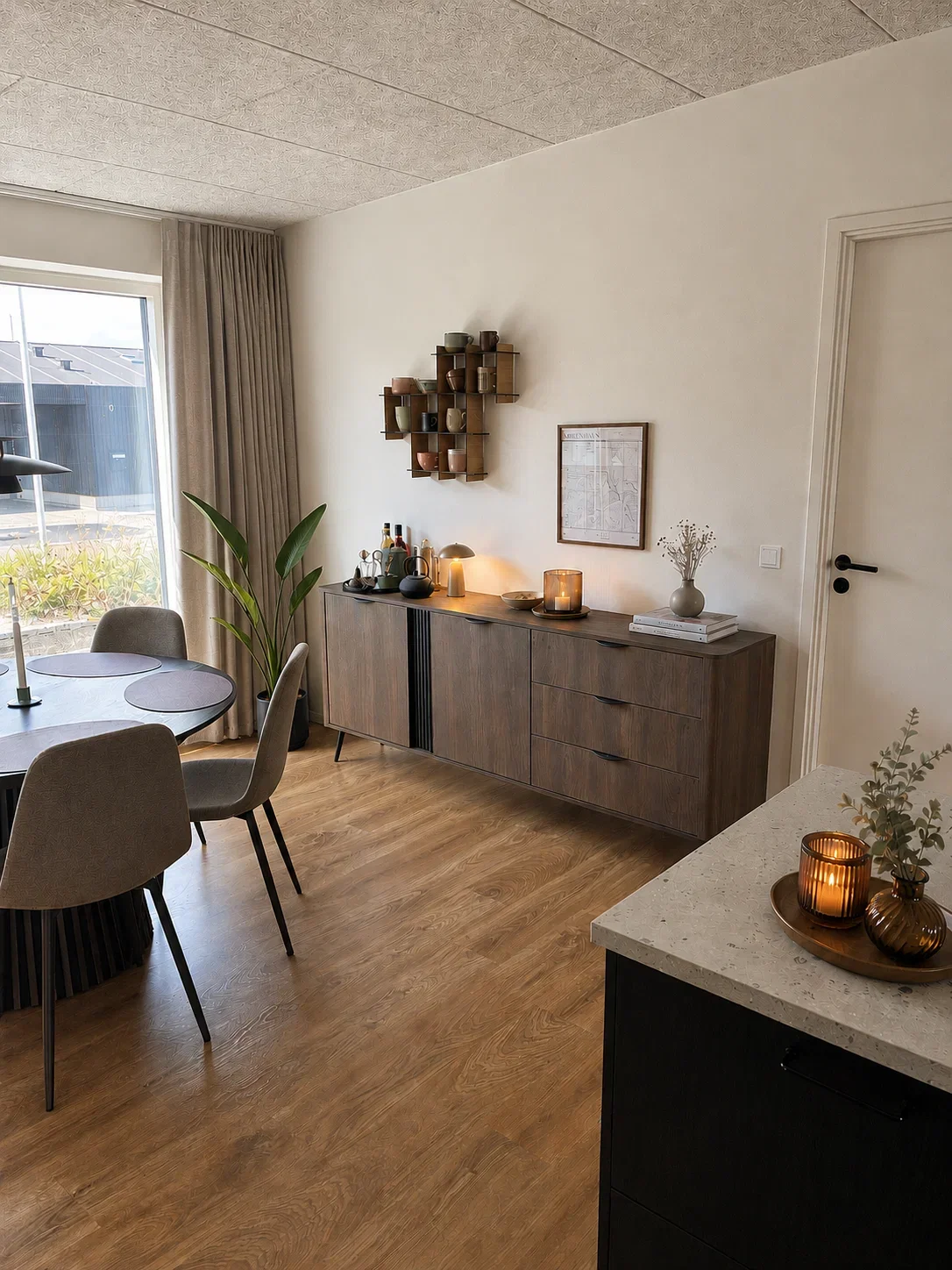 Visual presentation of the listing