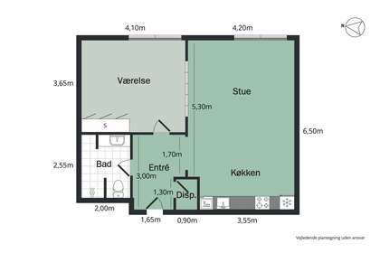 Visual presentation of the listing