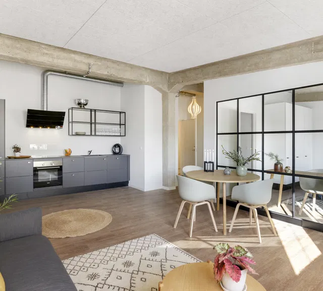 apartment Urban 2-værelses lejlighed tæt på fjorden