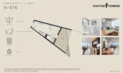 Visual presentation of the listing