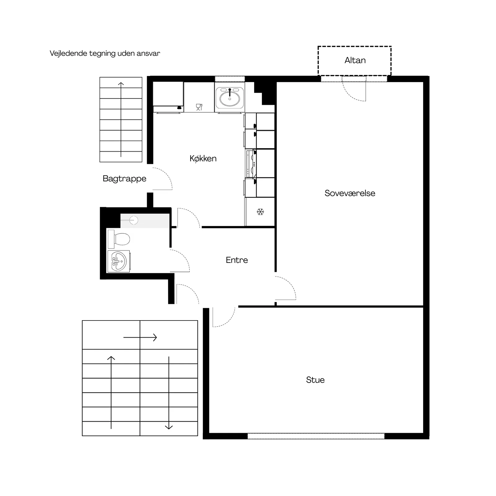 Visual presentation of the listing