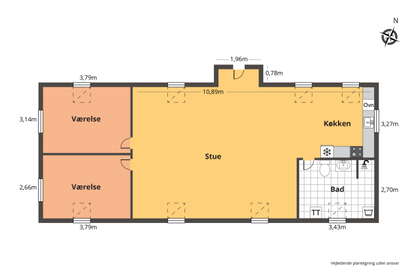 Visual presentation of the listing