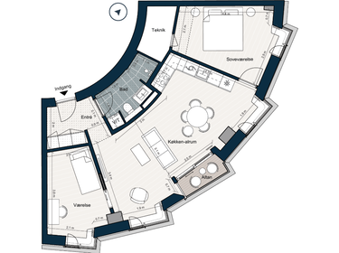 Visual presentation of the listing