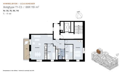 Visual presentation of the listing