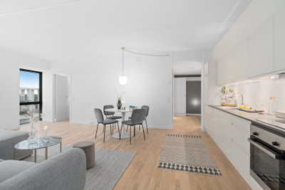Nyopførte lejeboliger i Ørestad - Ørestads Boulevard, København S - 1