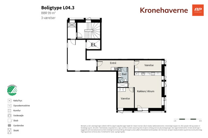 Newly built rental housing in Ørestad - Ørestads Boulevard, København S - 0