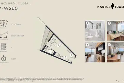 Visual presentation of the listing