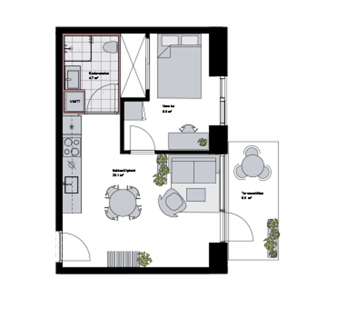 Visual presentation of the listing