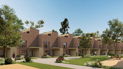 Rækkehus i 2 plan med privat tagterrasseTEGNET AF HENNING LARSEN ARKITEKTER - Bronzevej, Espergærde - 1