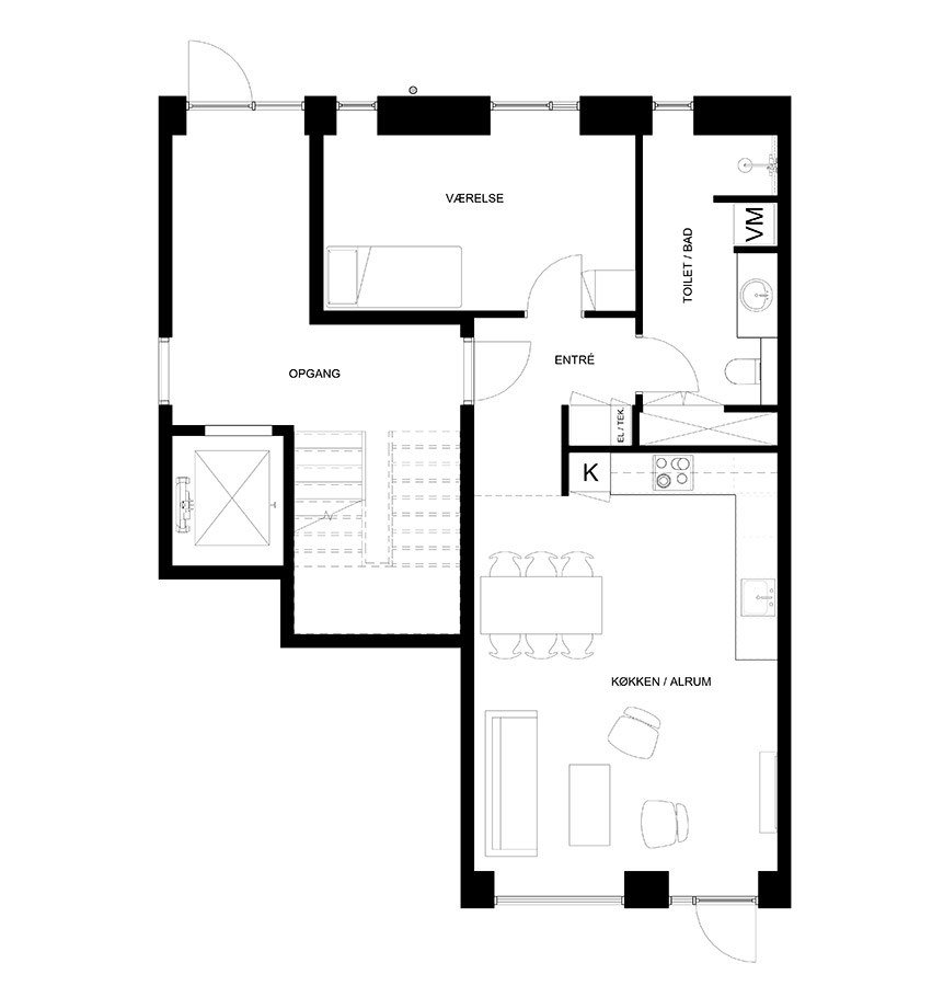 Visual presentation of the listing