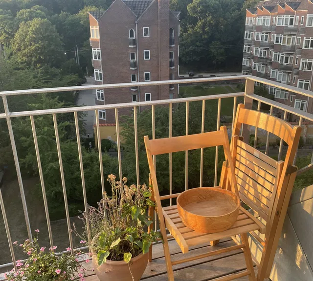 apartment Lys penthouselejlighed med hems og to altaner