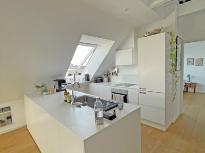 Lys penthouselejlighed med altan, tagaltan og hems - Valby Langgade, Valby - 2