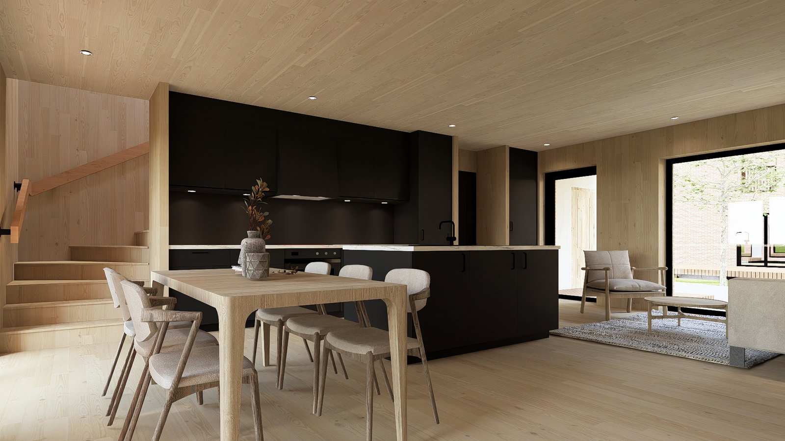 townhouse 2-storey townhouse with private rooftop terraceDESIGNED BY HENNING LARSEN ARCHITECTS