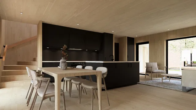 townhouse 2-storey townhouse with private rooftop terraceDESIGNED BY HENNING LARSEN ARCHITECTS