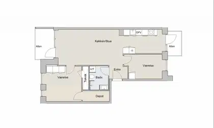Visual presentation of the listing