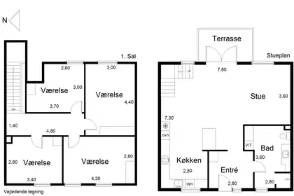 Visual presentation of the listing