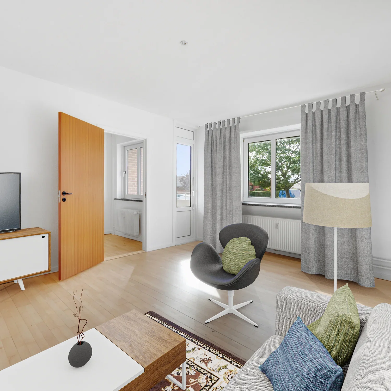 Visual presentation of the listing