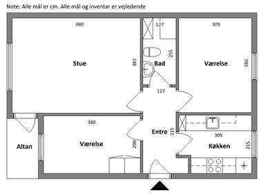 Visual presentation of the listing