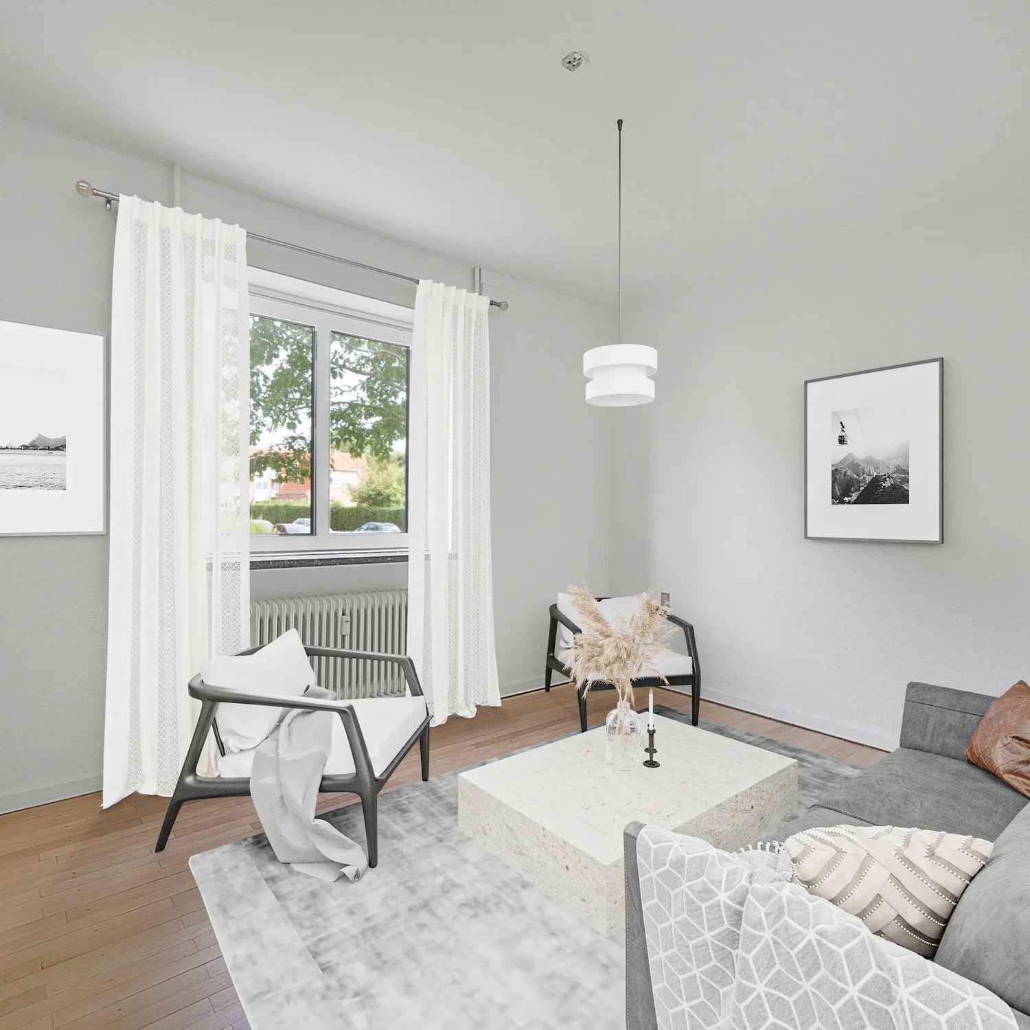 Visual presentation of the listing