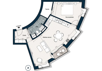 Visual presentation of the listing