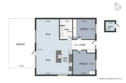 Visual presentation of the listing