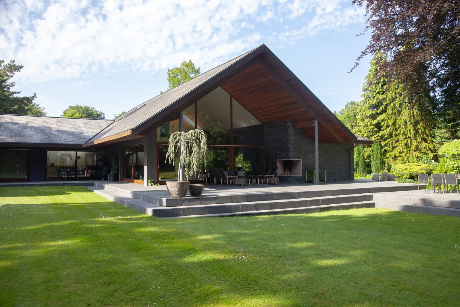 house Eksklusiv bolig ved Rungsted Kyst med japansk have