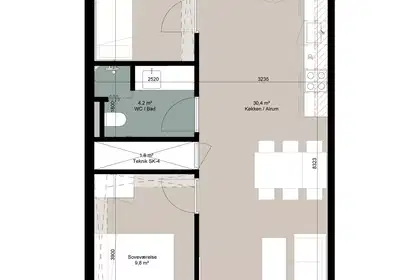 Visual presentation of the listing