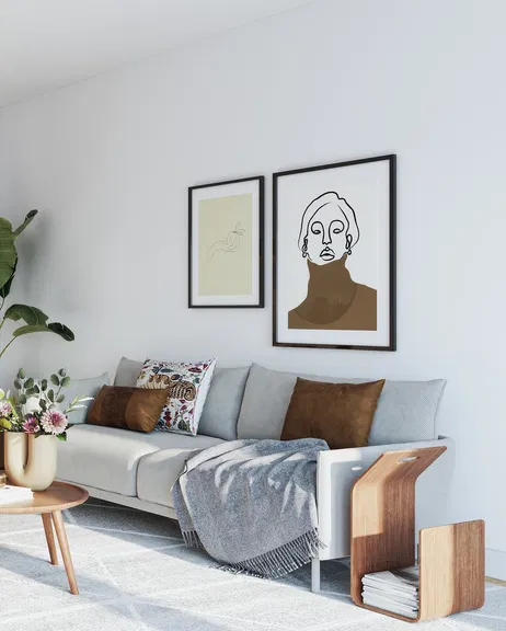 apartment Lys 4-værelses lejlighed med egen altan