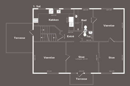 Visual presentation of the listing